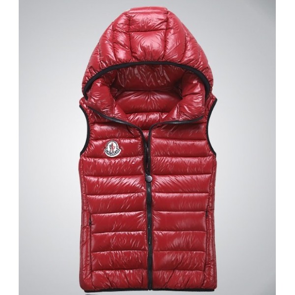 Moncler Donna Down gilet rosso uscita M29